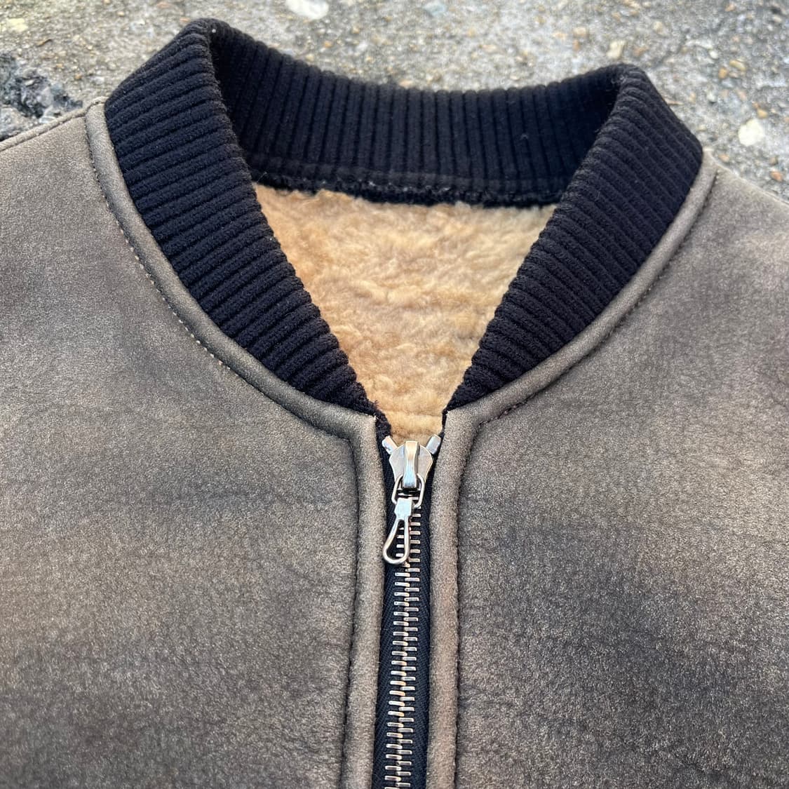 빈티지 양가죽 양털 무스탕 자켓  상품이미지3