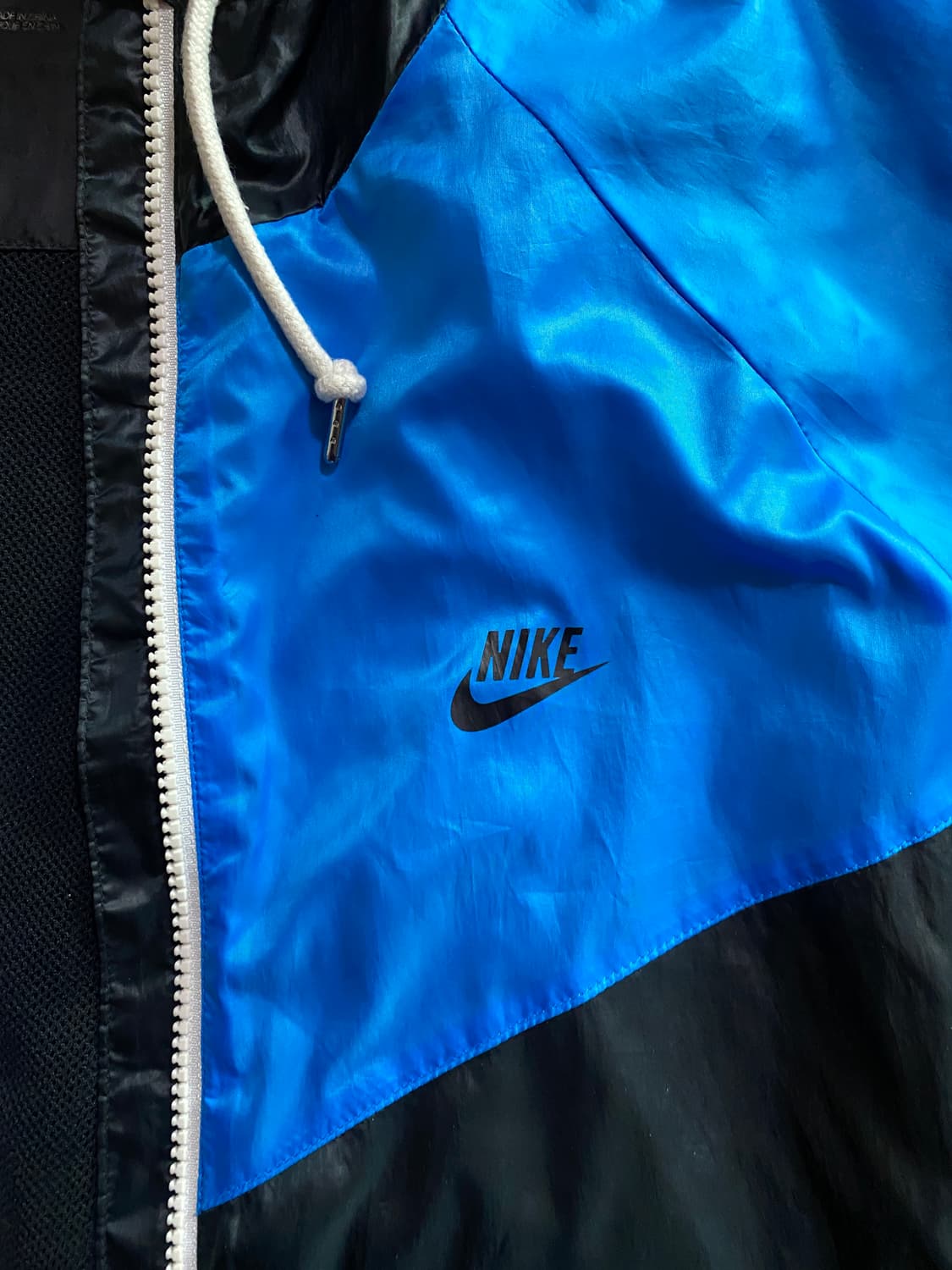나이키 윈드러너 바람막이 블루/블랙 L (100~105) 상품이미지2