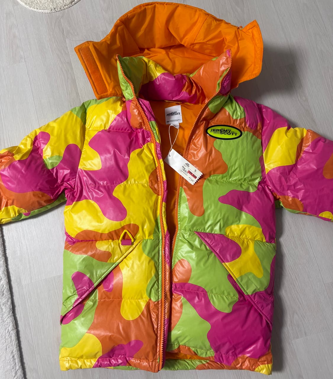 아디다스 제레미스캇 홀로그램 패딩 상품이미지1