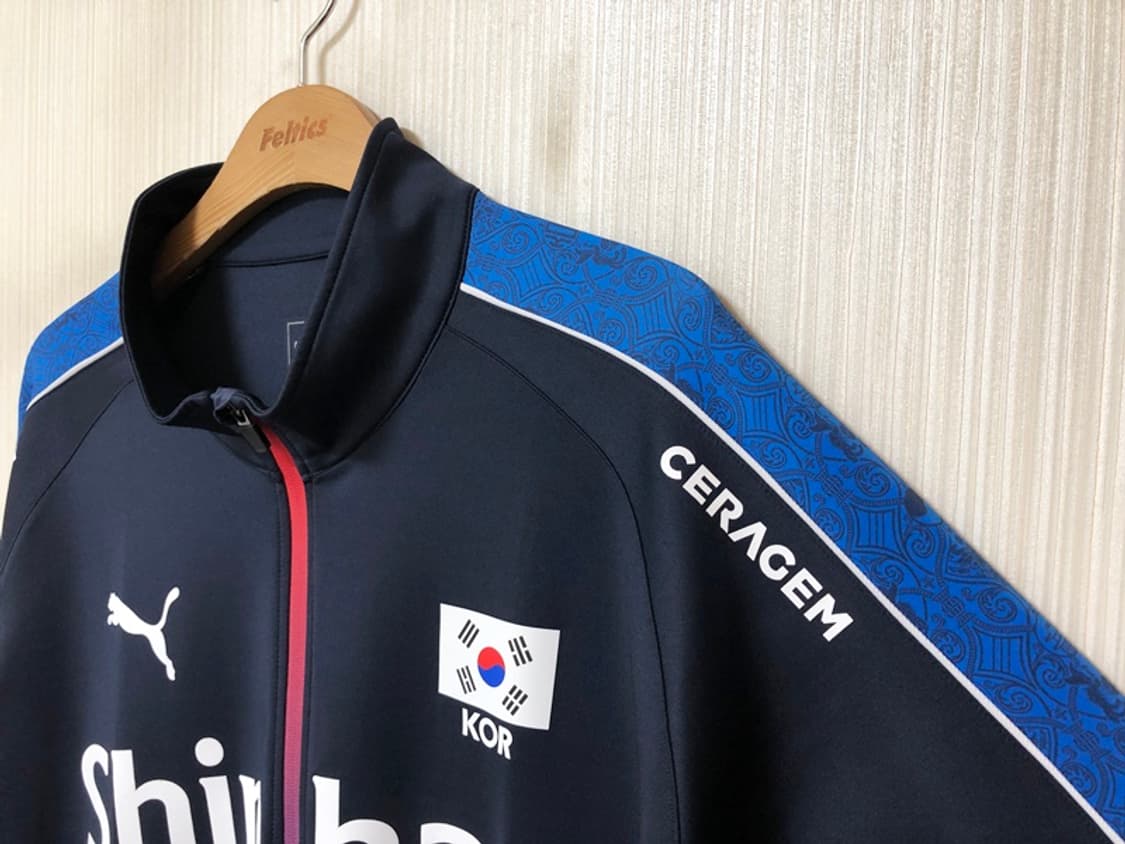 푸마국대 국대KOREA 배구국가대표 트레이닝자켓/트랙슈트 XL 상품이미지7