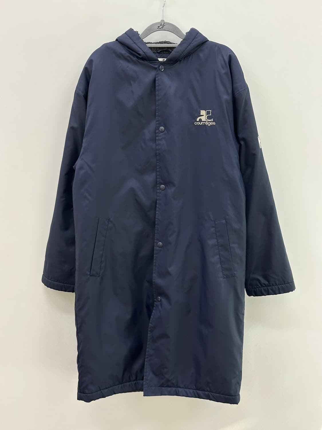 꾸레쥬 네이비 점퍼 L 상품이미지1