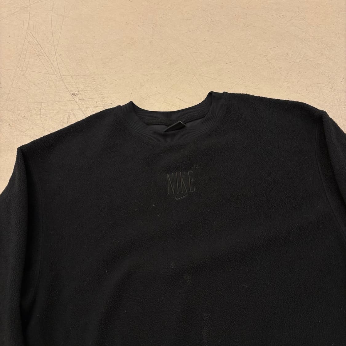 나이키 플리스 센터로고 맨투맨 상품이미지2