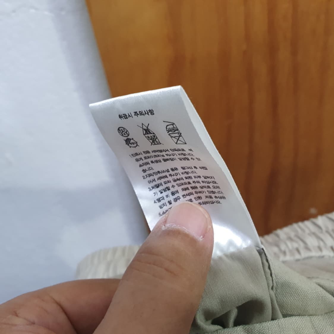 무신사스탠다드 베이지 반바지(30) 상품이미지6
