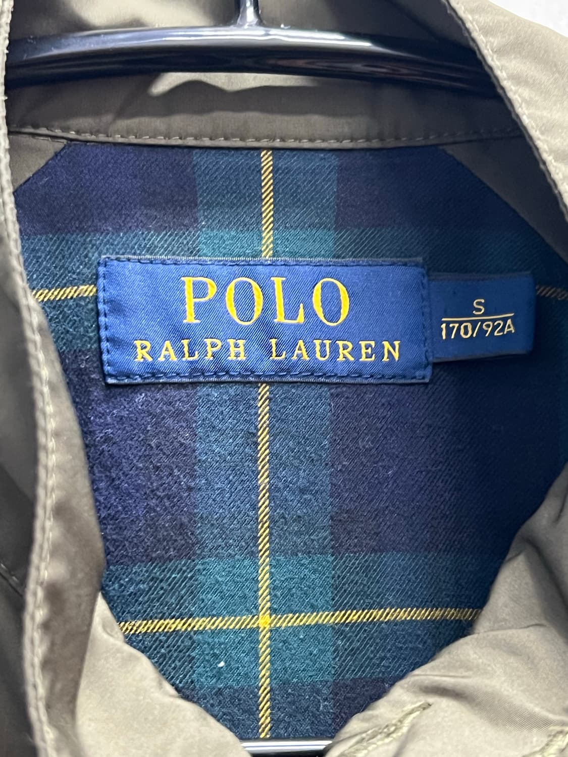 폴로랄프로렌 바라쿠타 해링턴 자켓 카키 상품이미지4