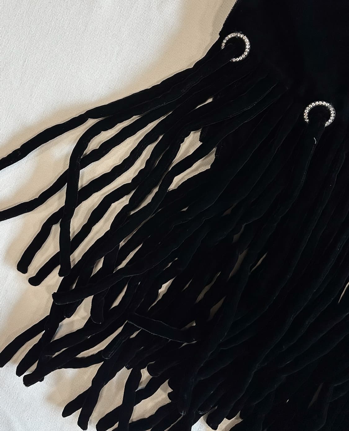 HIROKO KOSHINO crystal studs muffler 상품이미지7