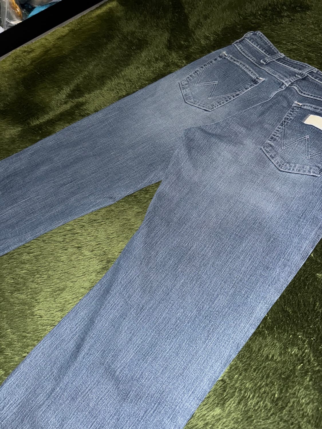 [30] Wrangler 랭글러 재팬 빈티지 워싱 데님 팬츠 상품이미지9