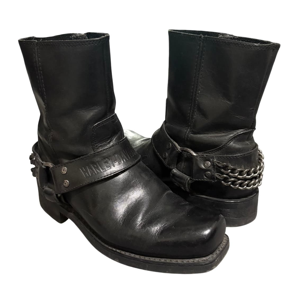 할리데이비슨 하네스 체인 엔지니어 부츠 270 바이커 웨스턴 모터사이클 상품이미지1