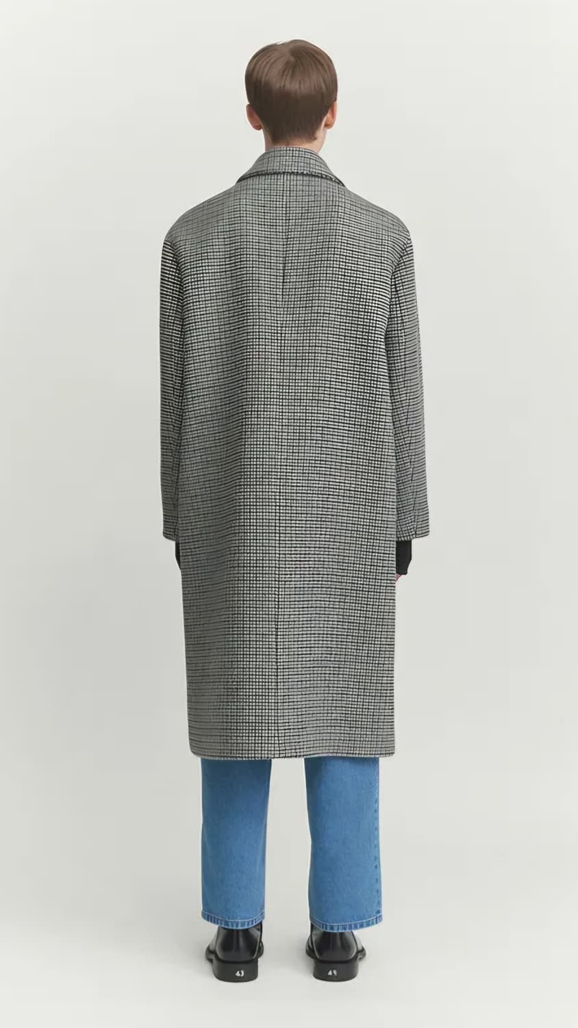 (L) 쿠어 FW20 MTR 캐시미어 블렌드 더블 브레스트 코트 상품이미지9