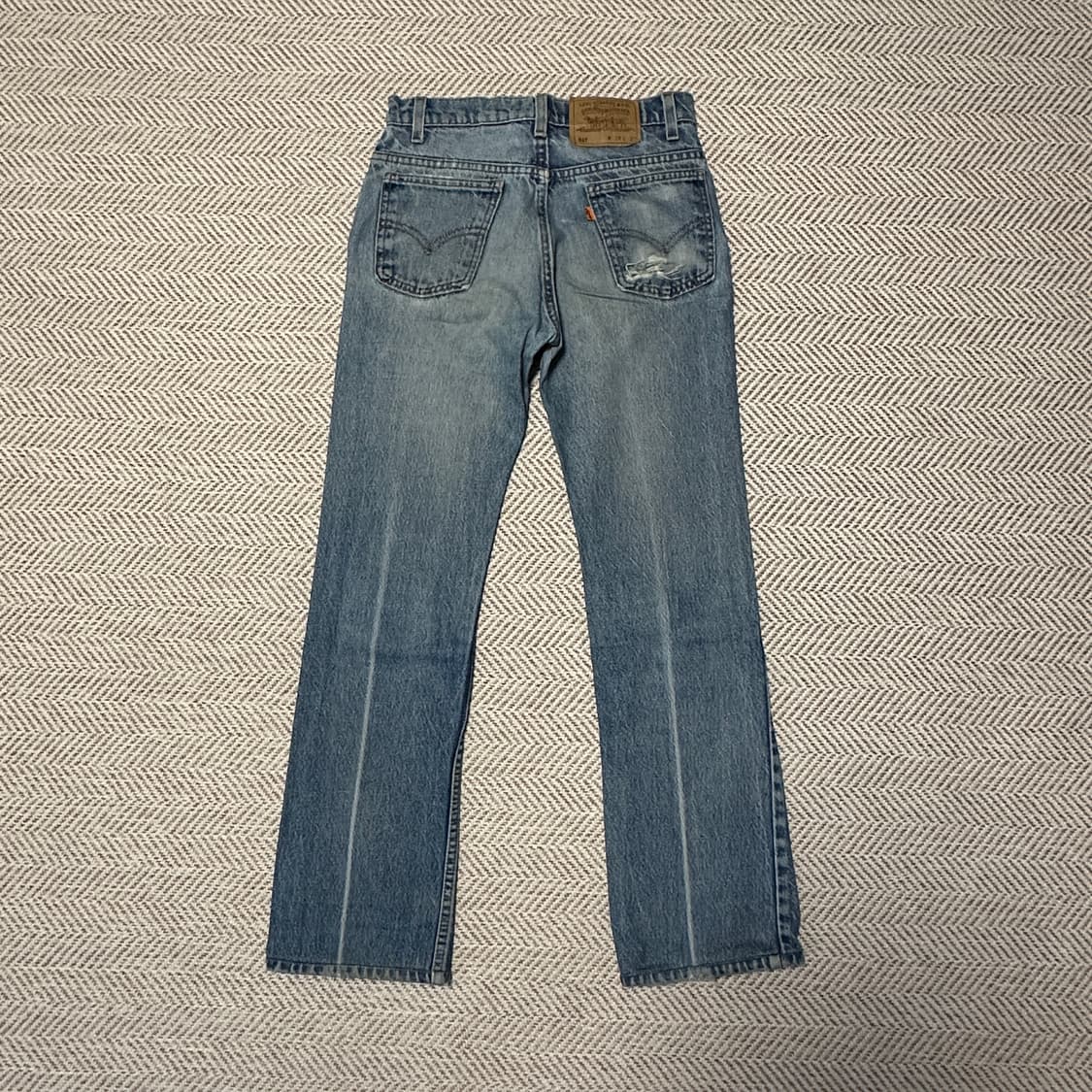 LEVI'S 517 90's usa made orangetab denim 상품이미지2