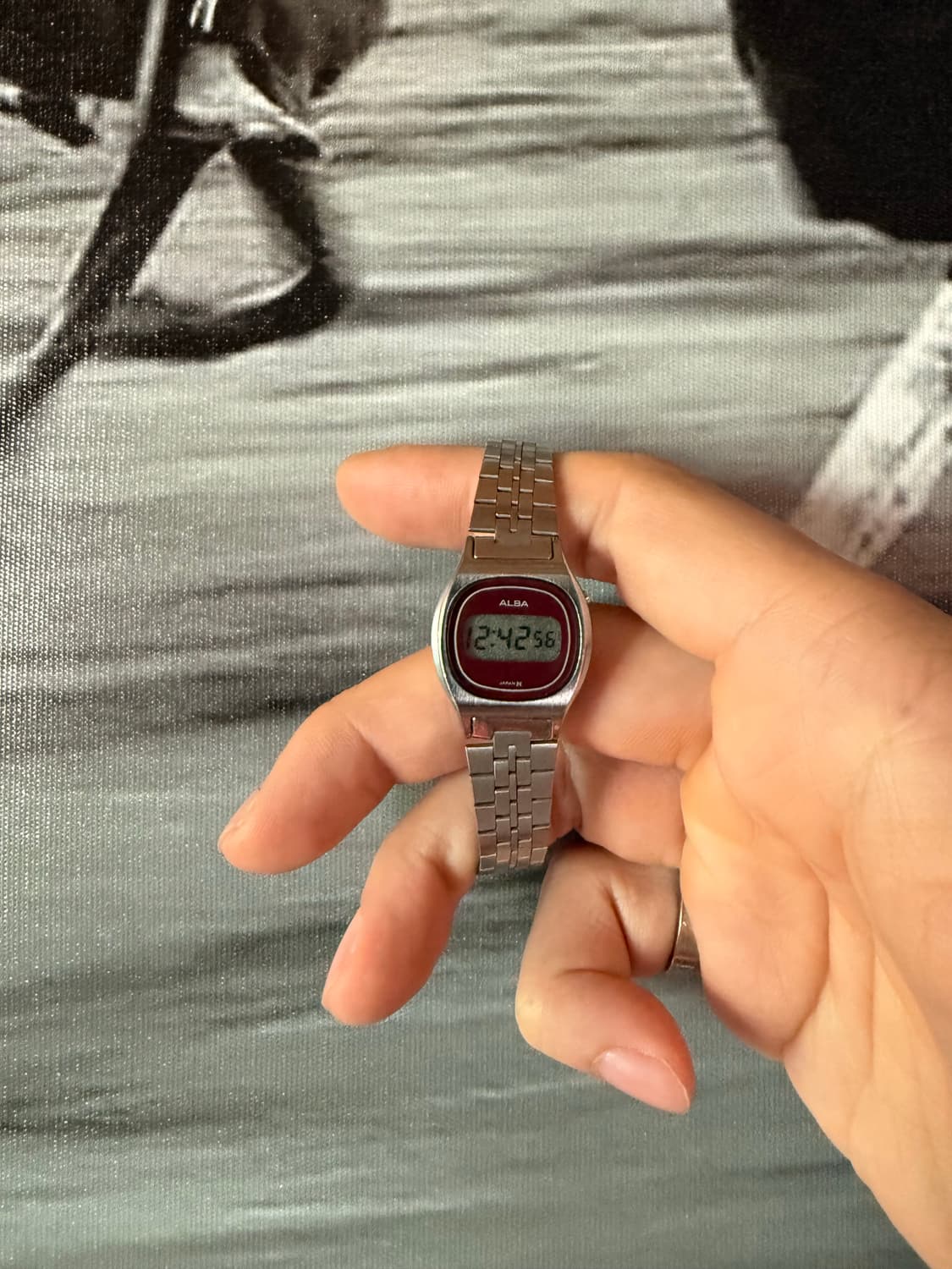 SEIKO ALBA 80s 빈티지 메탈 시계 (여성용) 상품이미지4
