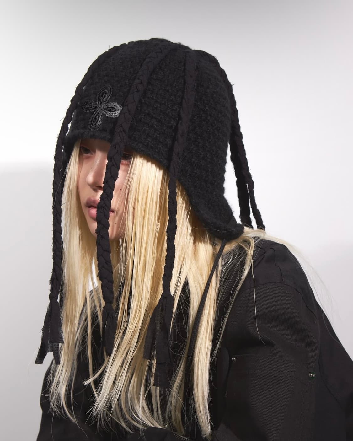 써저리 레더 패치 브레이즈 비니 상품이미지1