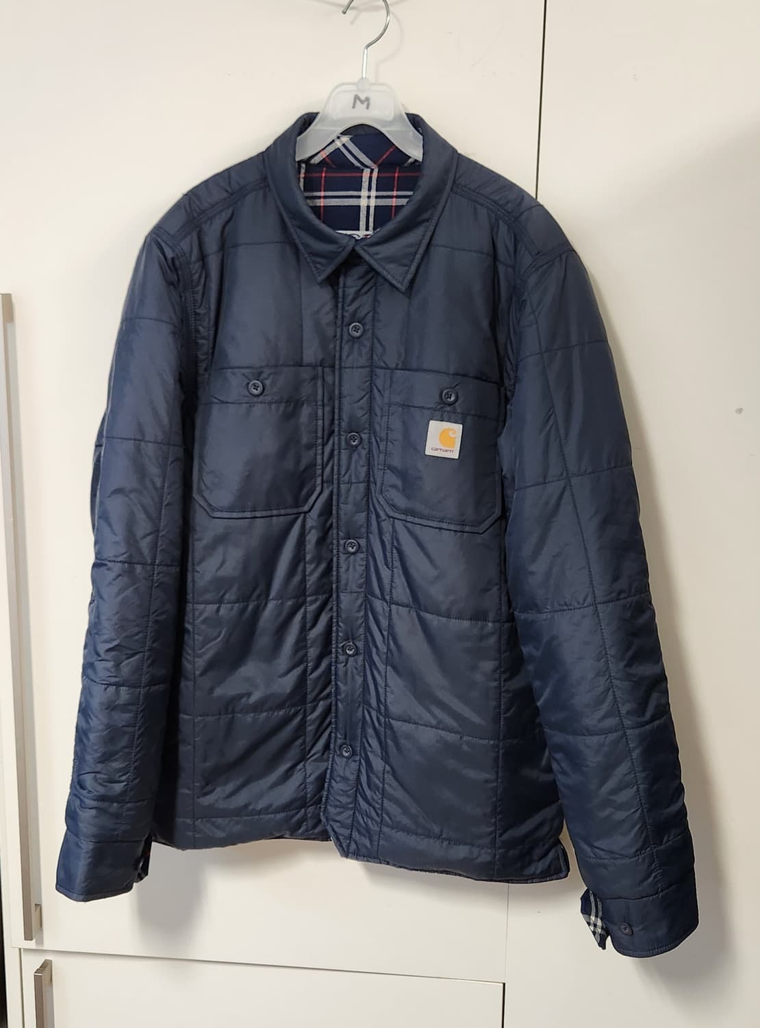 칼하트  퀼팅 양면 셔츠 자켓 M (95) 상품이미지1