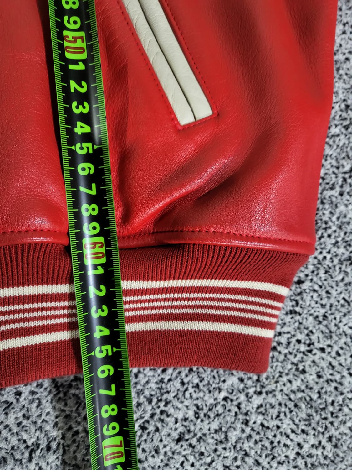 아메코 빈티지 가죽 스타디움 자켓 상품이미지10