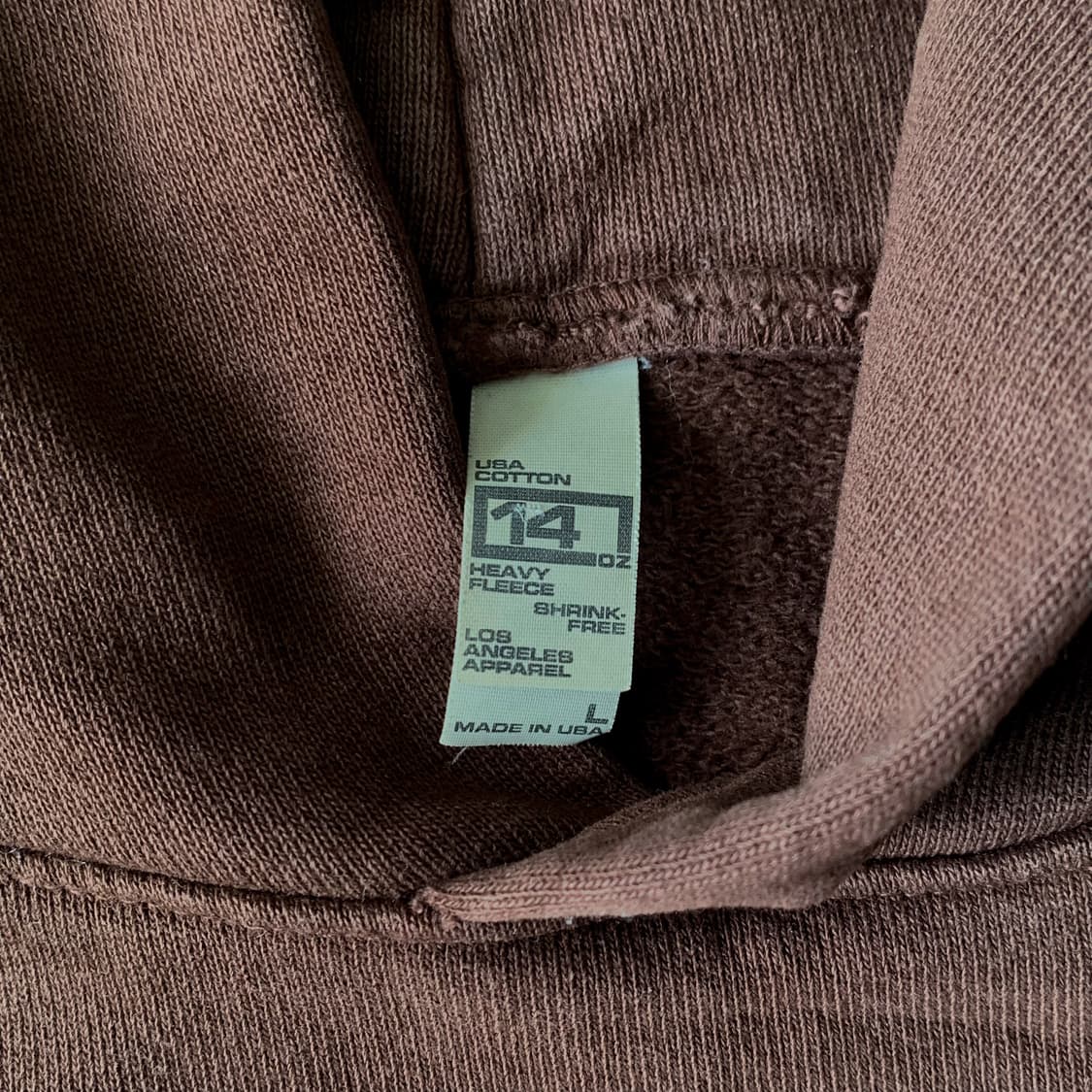 [Made in U.S.A] 로스 엔젤레스 어패럴 14oz 후드 상품이미지6