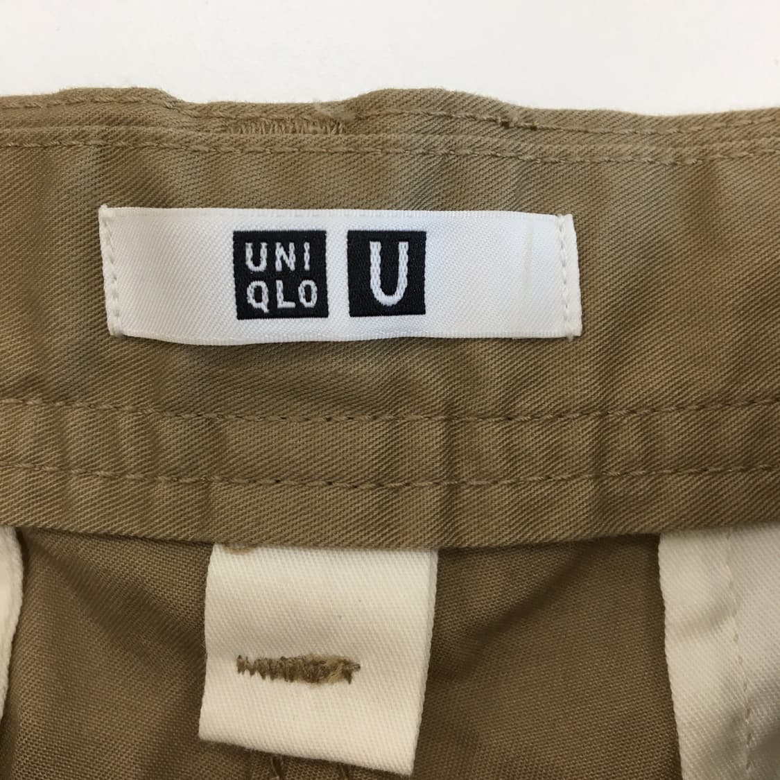 유니클로U 와이드 치노팬츠 31 인치  상품이미지5