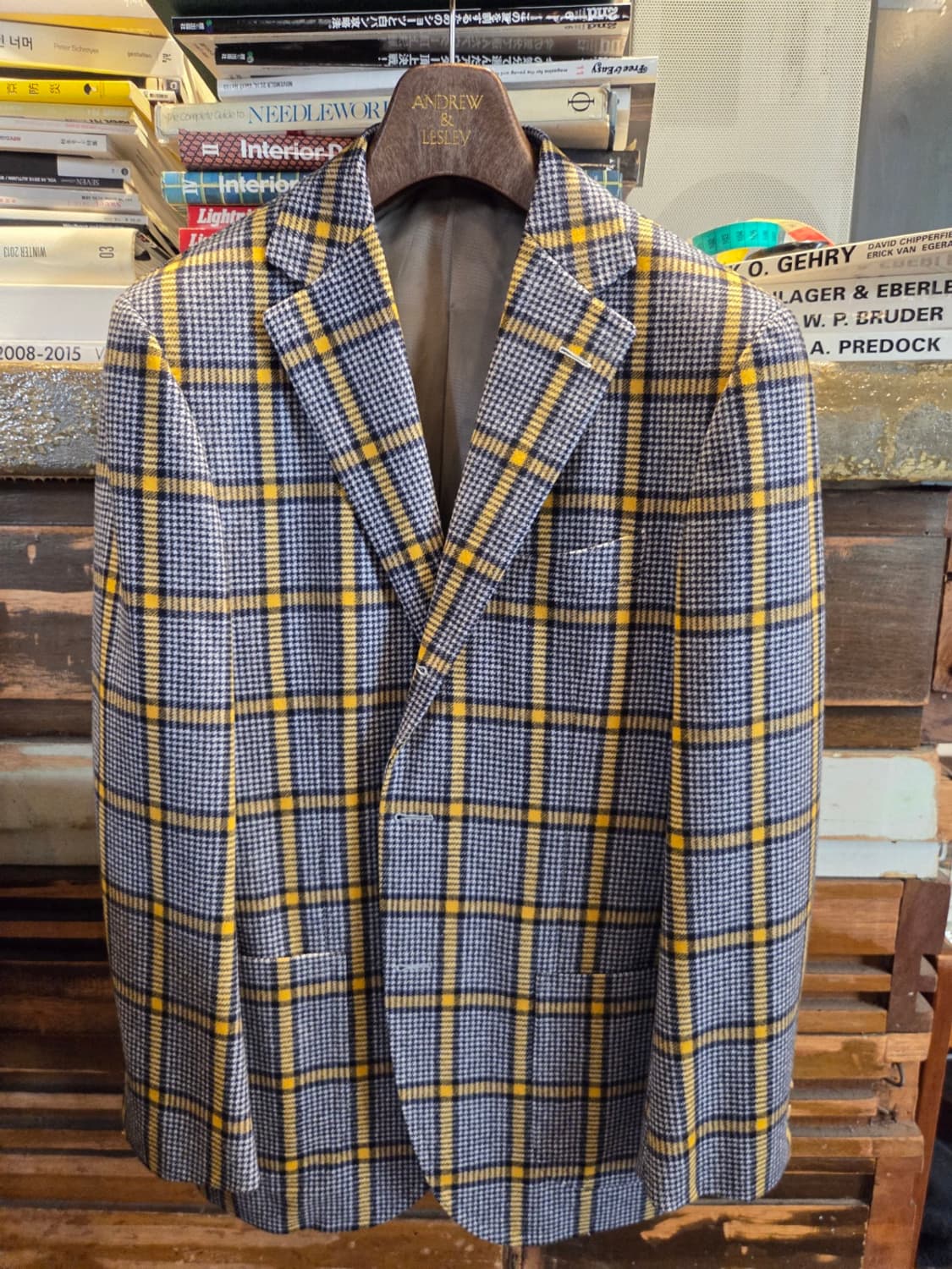 빔스 커스텀 테일러 트위드자켓 상품이미지8