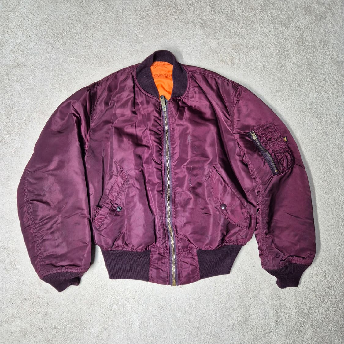 80s 미제 알파인더스트리 MA1 상품이미지1