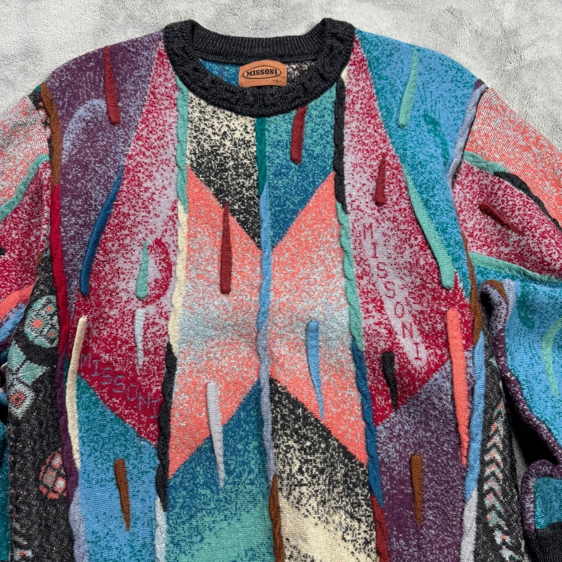 미쏘니 패턴 니트 스웨터 상품이미지2