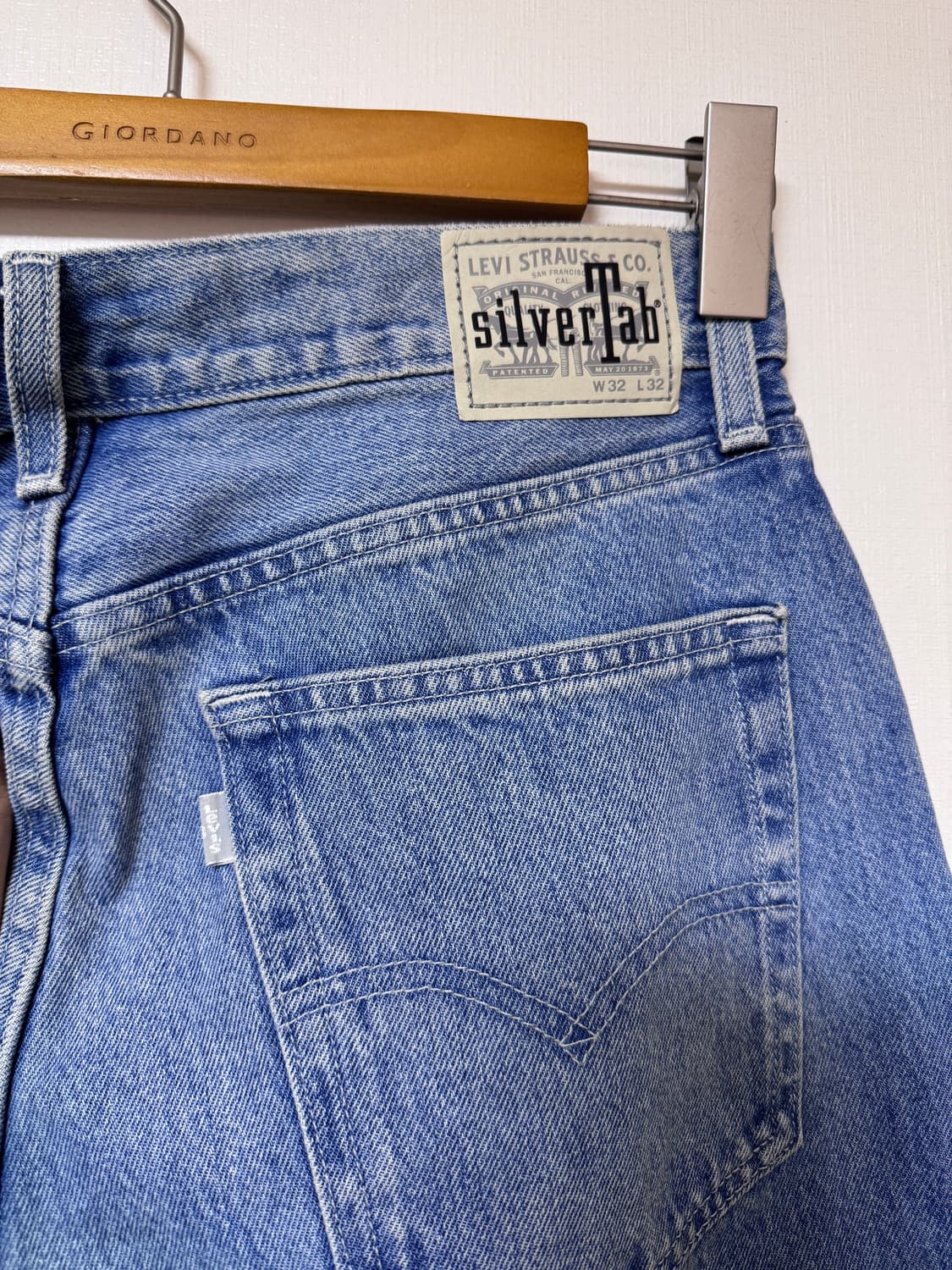 [미착용] 리바이스 실버탭 스트레이트 진 32 x 32 상품이미지4