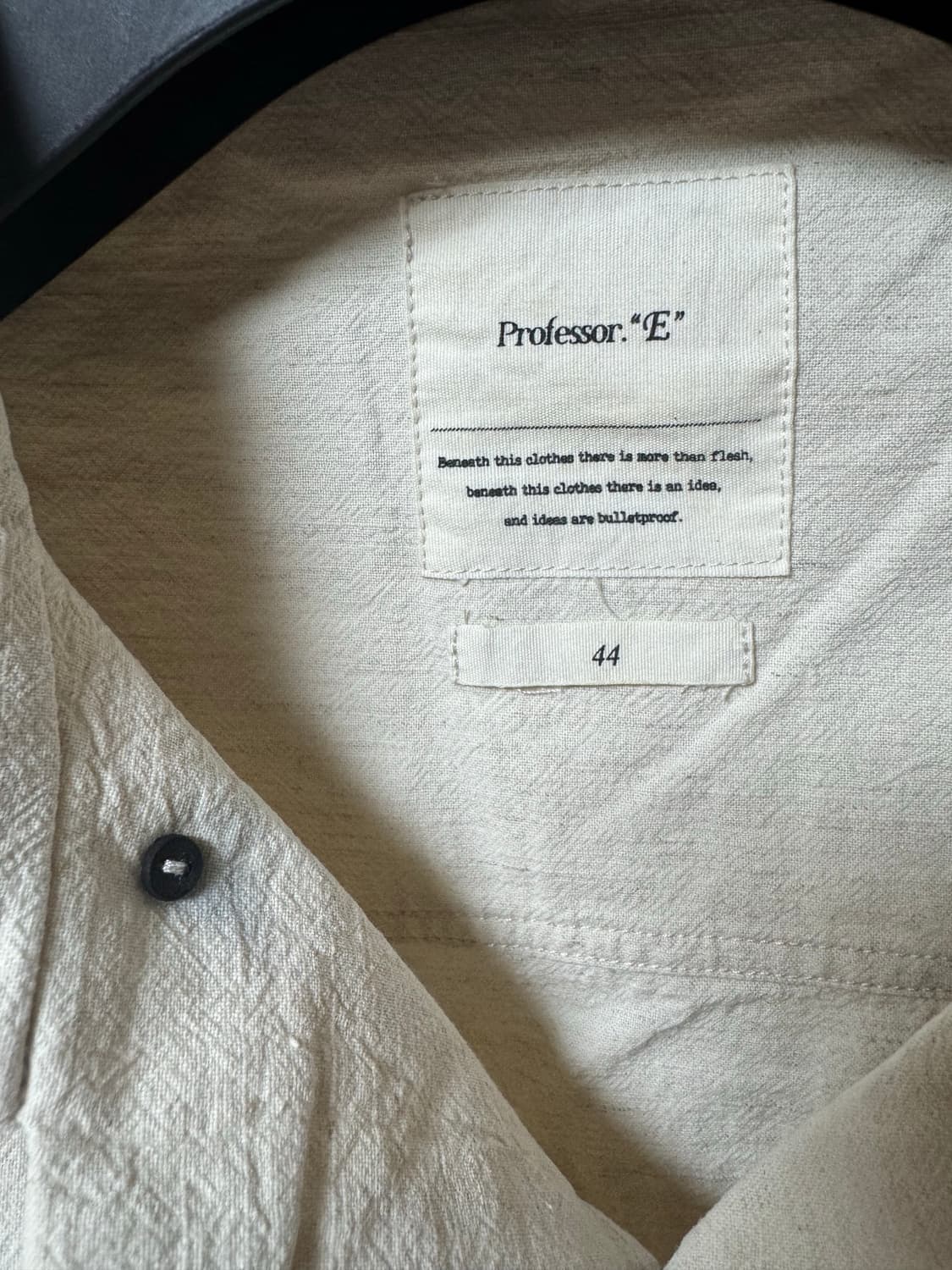 프로페서 이 18SS 코튼린넨 셔츠 상품이미지4