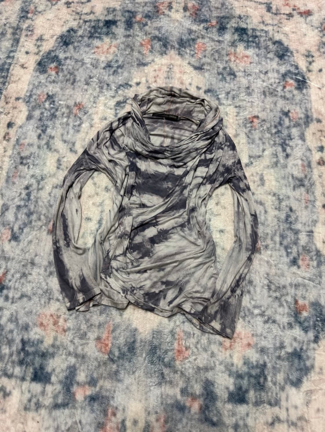 Schlussel 00s archive draped top 상품이미지1