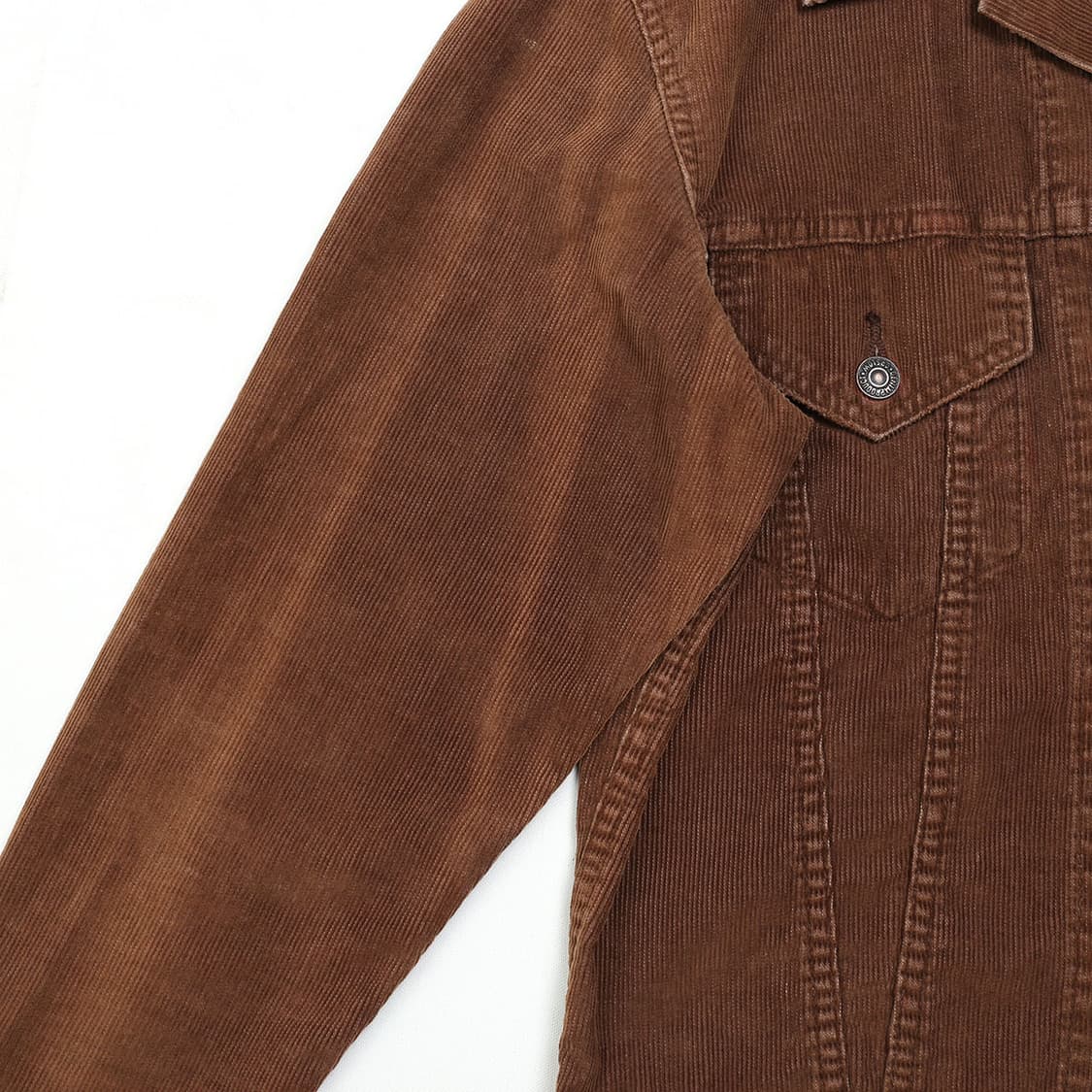 (S1) 오어슬로우 브라운 코듀로이 트러커 자켓 상품이미지9