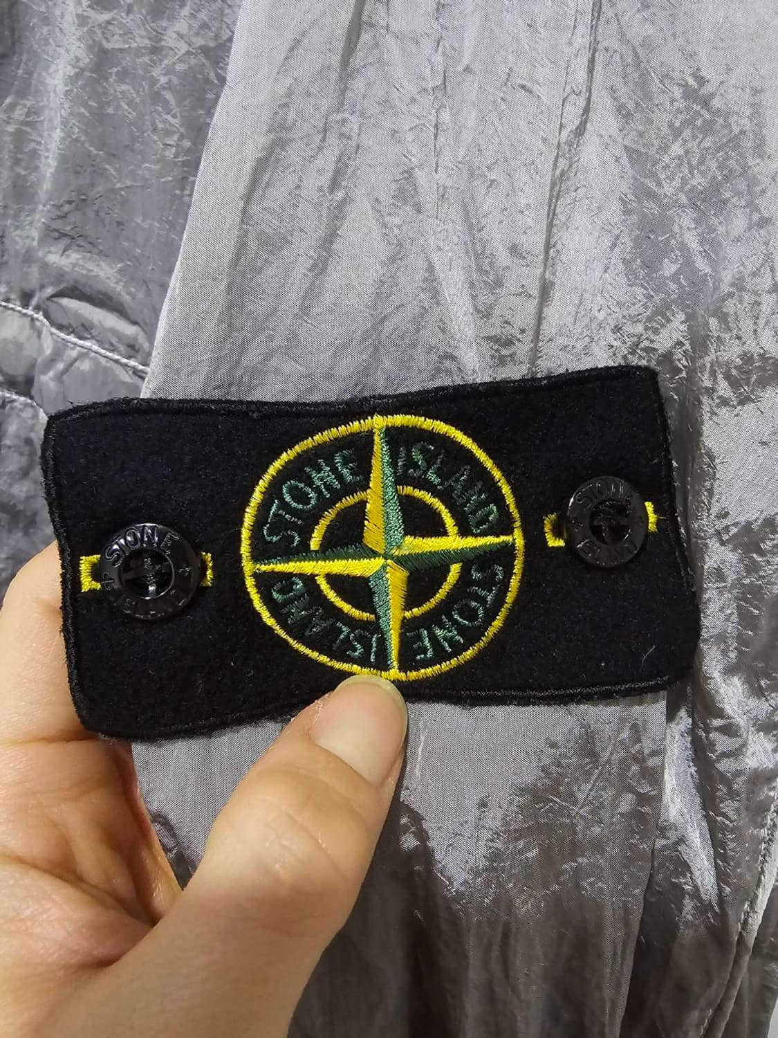 [백화점판/S급] 22SS 스톤아일랜드 나일론메탈 오버셔츠 자켓 105 상품이미지3