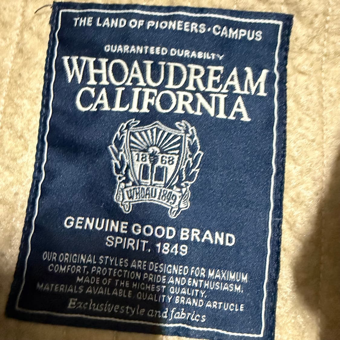 후아유 네이비 후드집업 s 상품이미지3