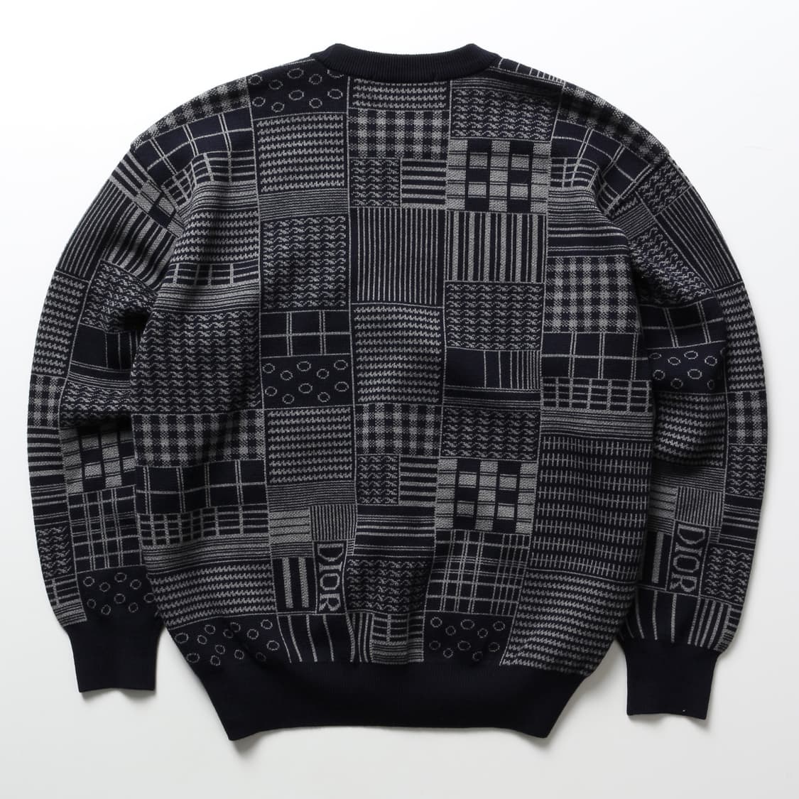 크리스찬 디올 90s 플레이드 니트   상품이미지6