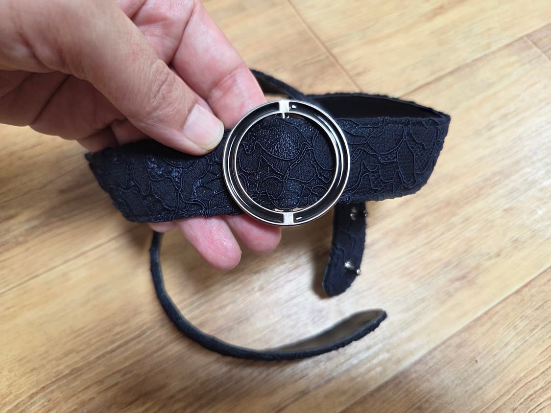 잇미샤(it michaa) 프릴 포인트 레이스원피스 55 새상품 상품이미지8