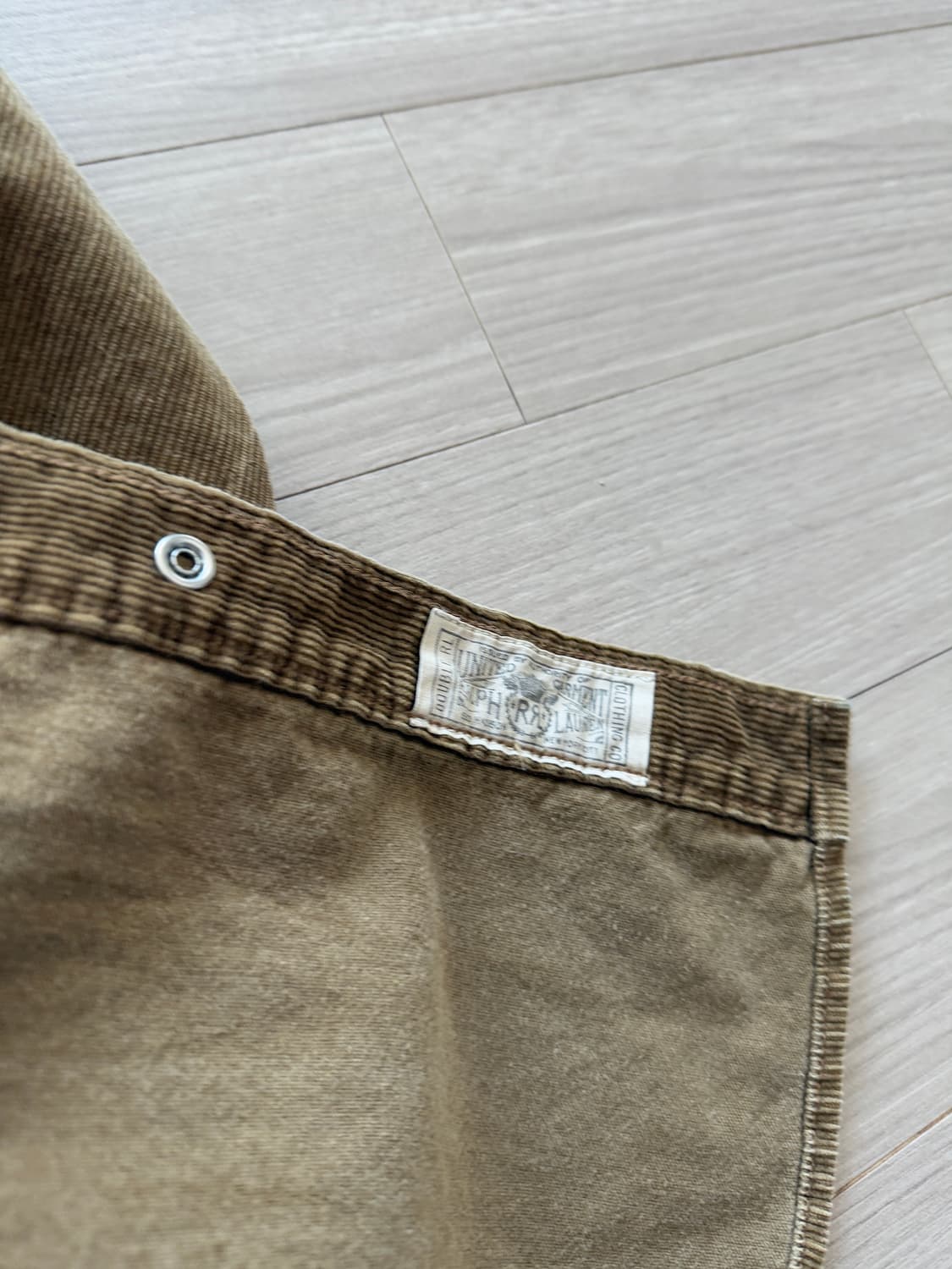 rrl 더블알엘 코듀로이 웨스턴 셔츠 xl 상품이미지3