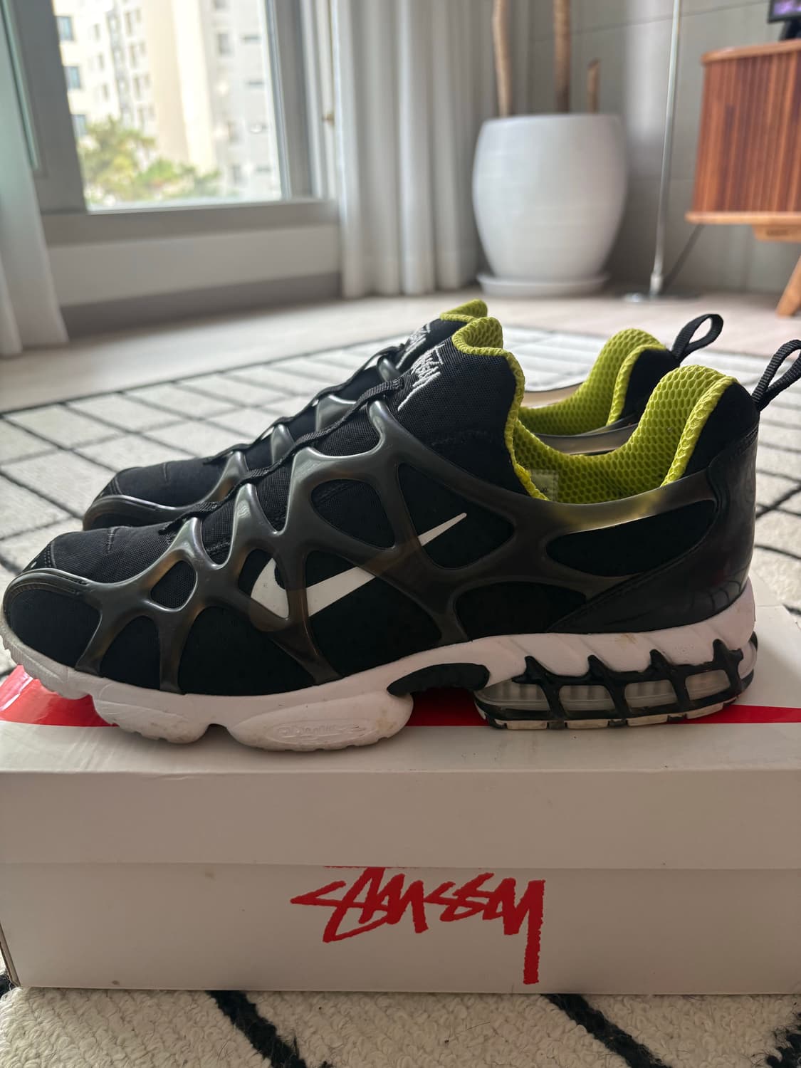 나이키 스투시 에어 줌 스피리돈 쿠키니 블랙 285 상품이미지3