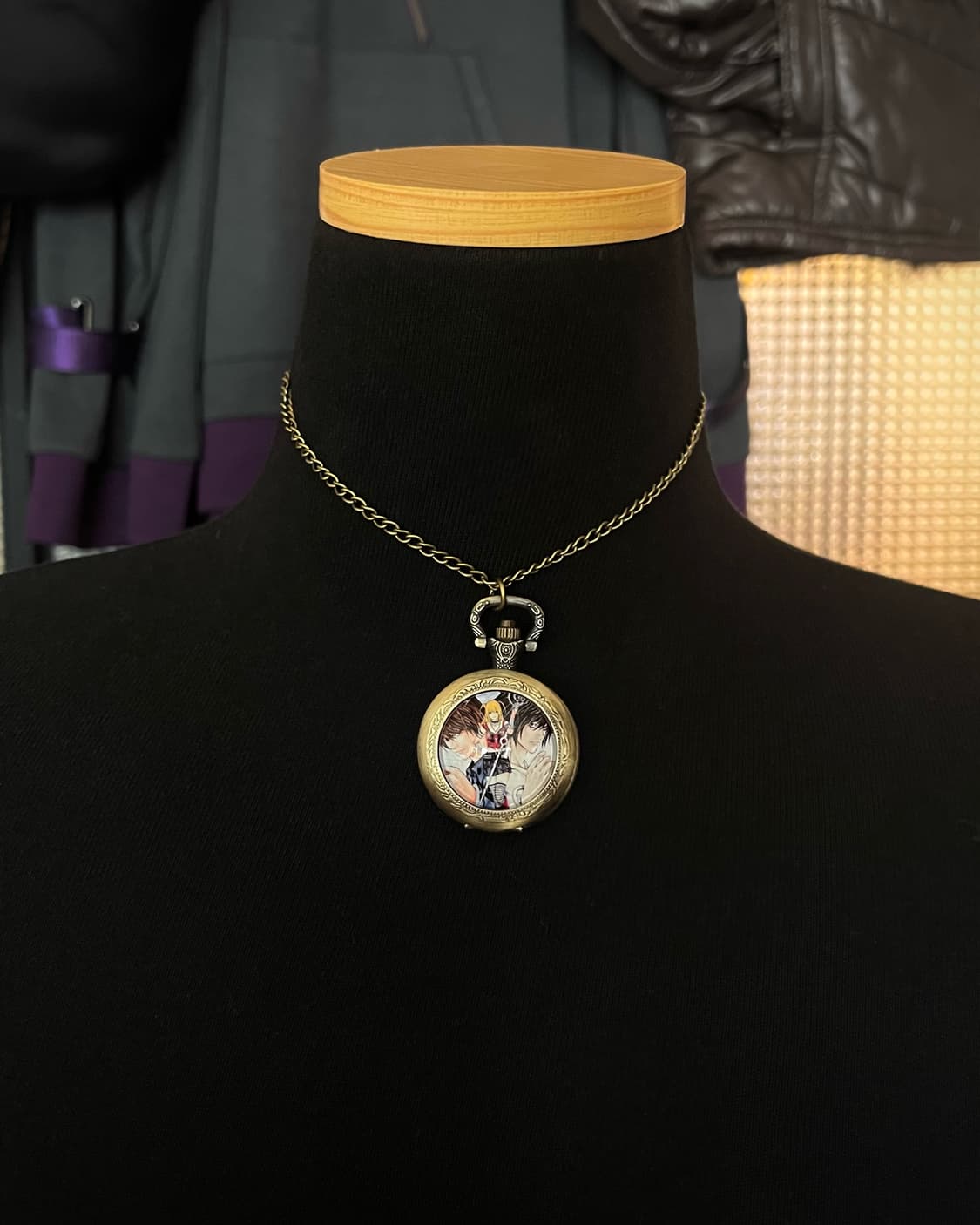 Vintage Death Note Pocket Watch Necklace 상품이미지6