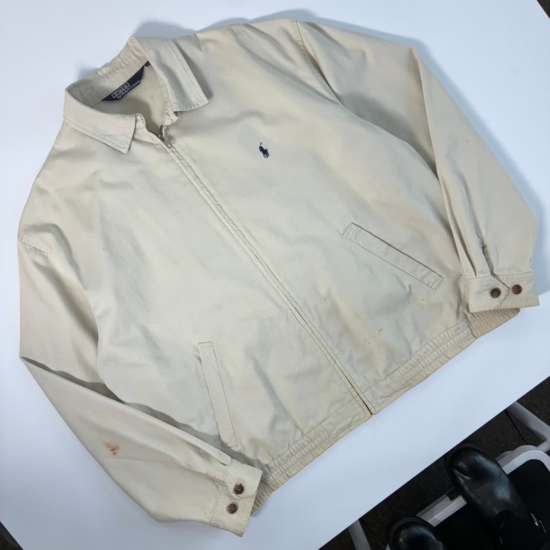 Polo 폴로 랄프로렌 90's 크림 아이보리 스윙톱 자켓 상품이미지2