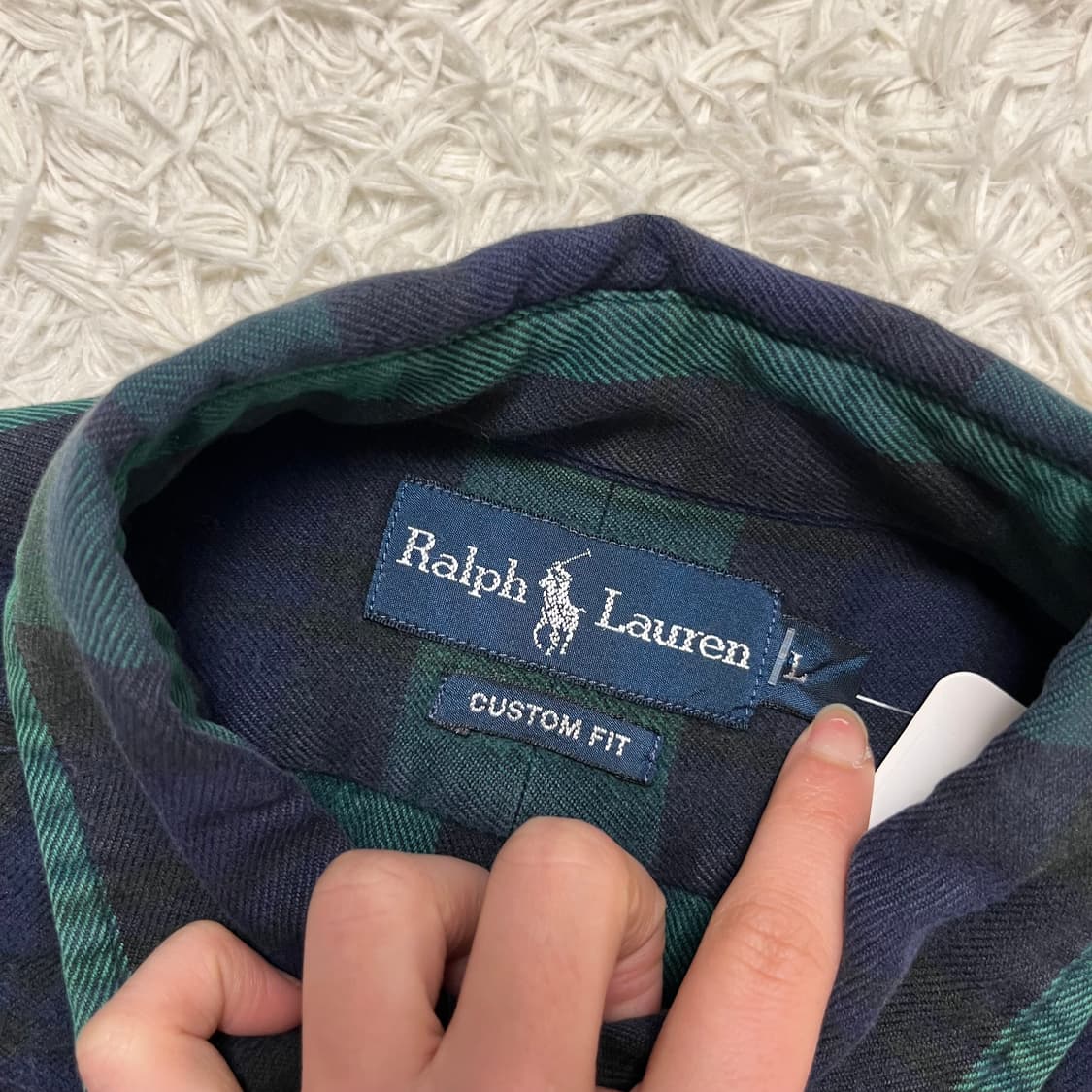 Polo green blackwatch shirt 상품이미지6