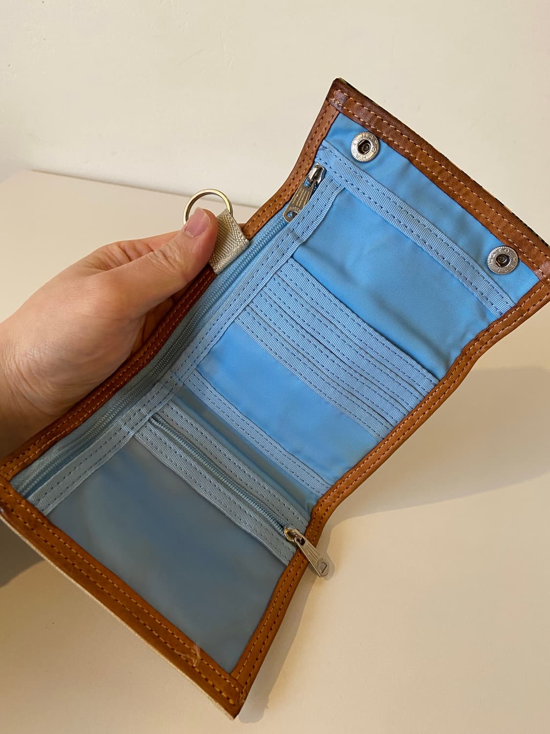 요시다포터 x 스투시 콜라보 반지갑 상품이미지4