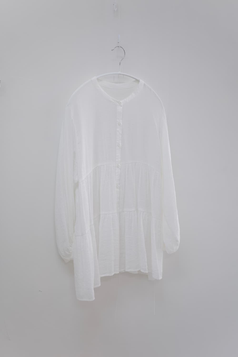 White kangkang Blouse 상품이미지5