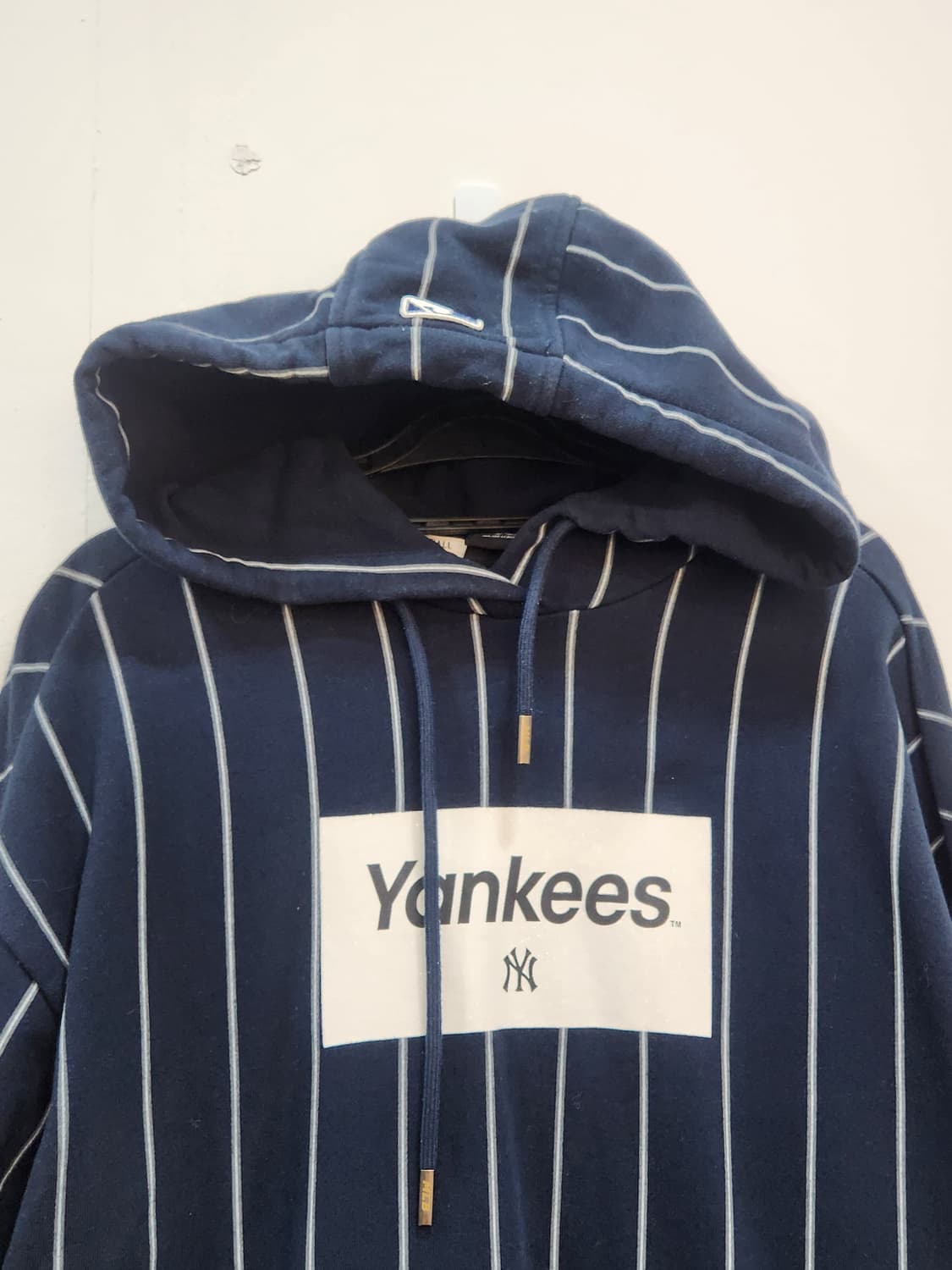 [90] MLB 뉴욕 양키스 스트라이프 후드 원피스  90사이즈 상품이미지3