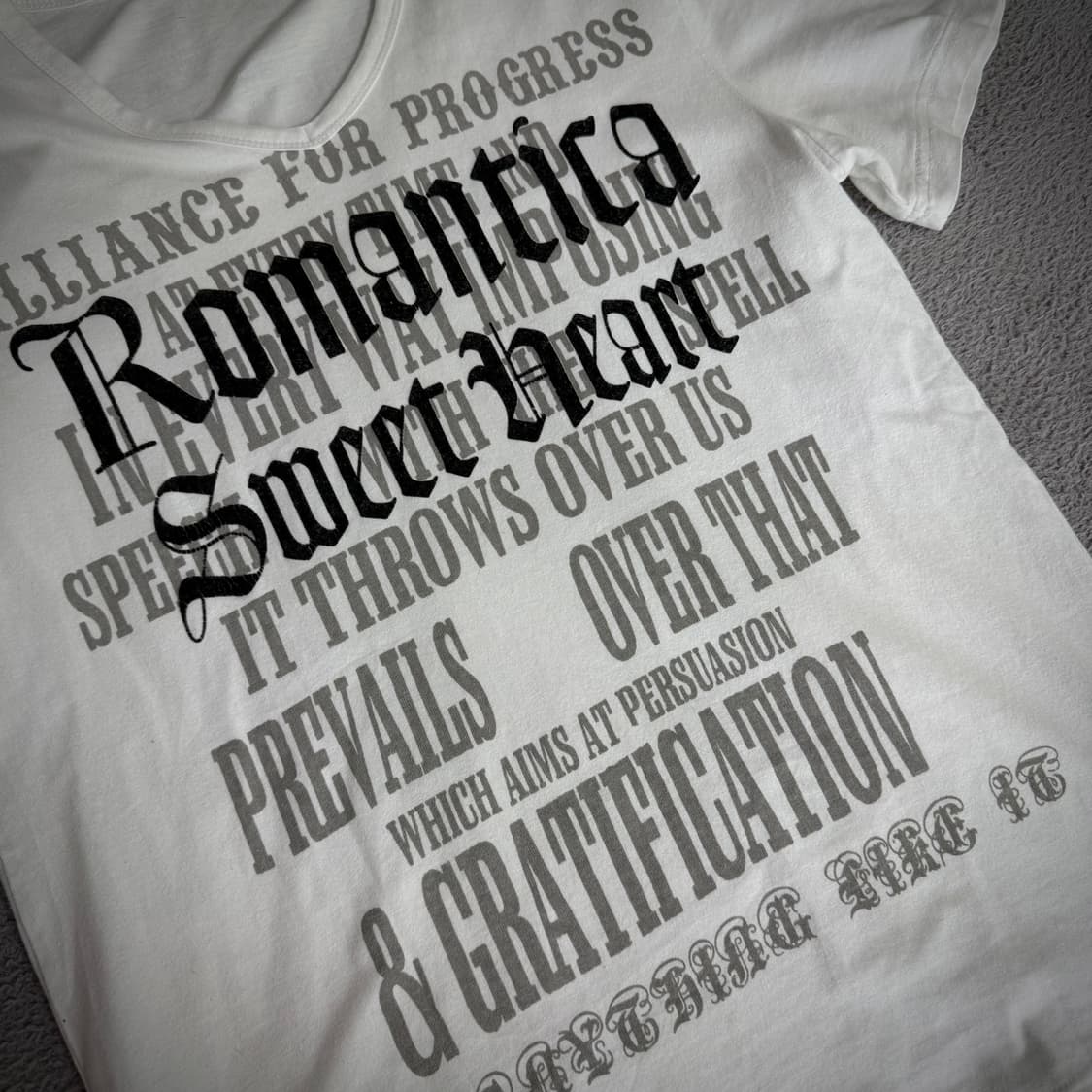 Cornflake y2k t shirt 상품이미지3