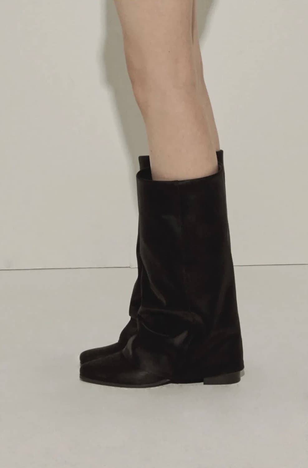 wrinkle leather boots 상품이미지2