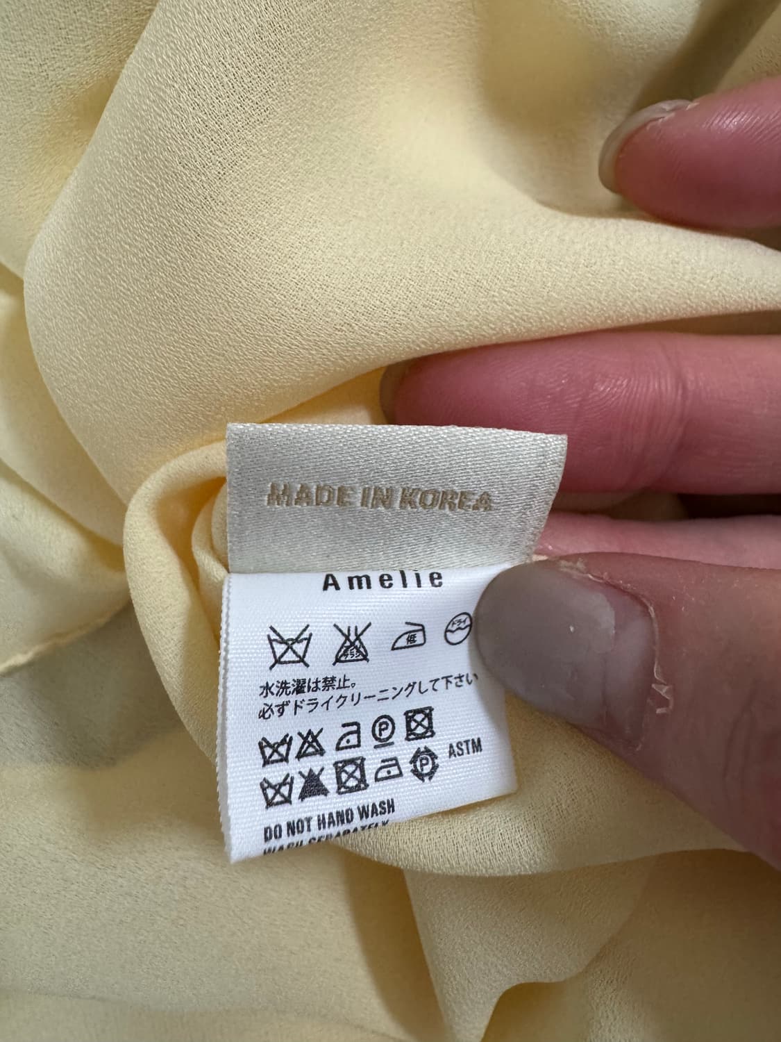 밀크코코아 자체제작 오프숄더 플라워 미니 원피스 S 상품이미지7