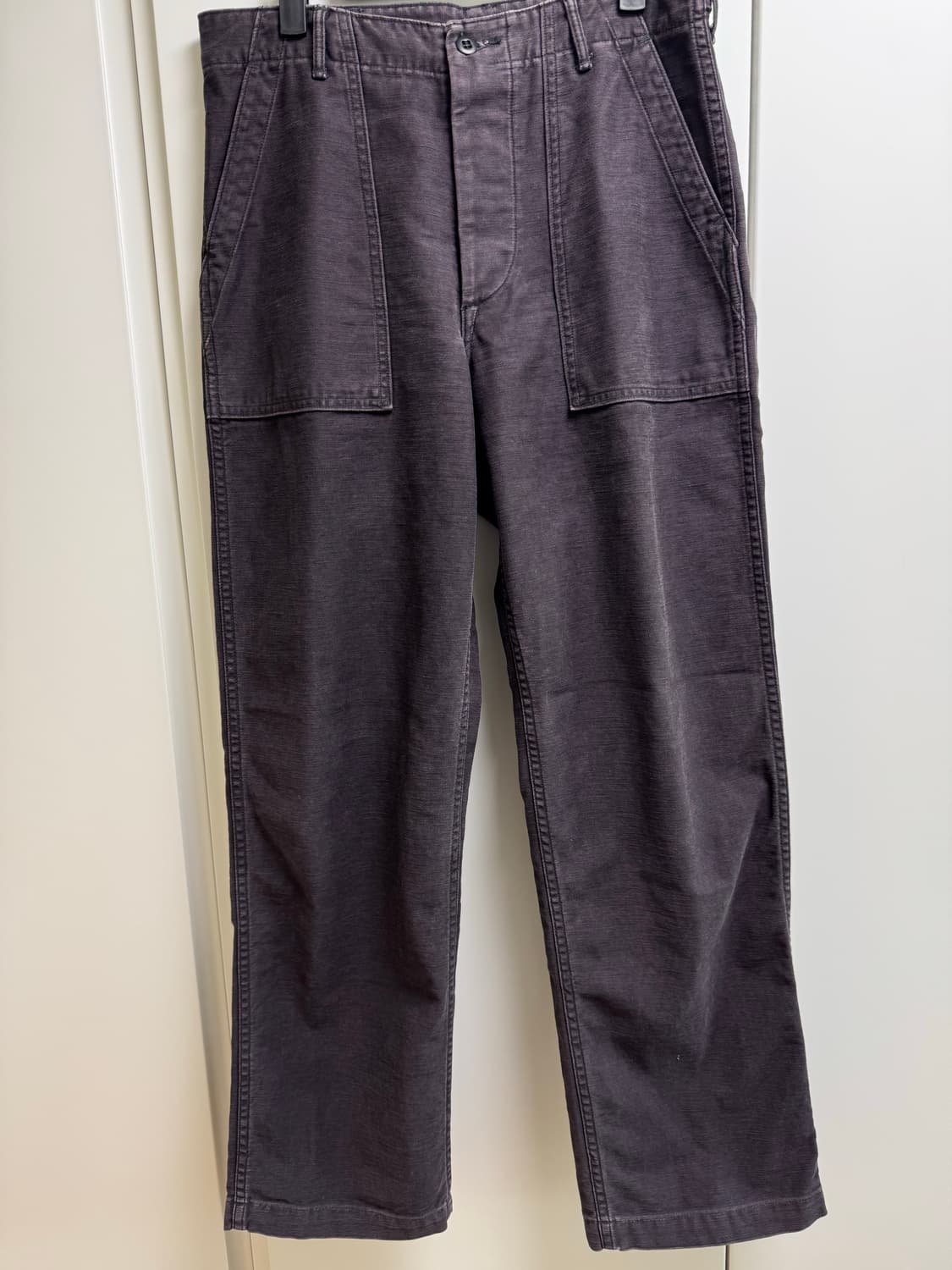 오어슬로우 퍼티그 팬츠 블랙스톤워싱 / M(2) / 레귤러핏 상품이미지6