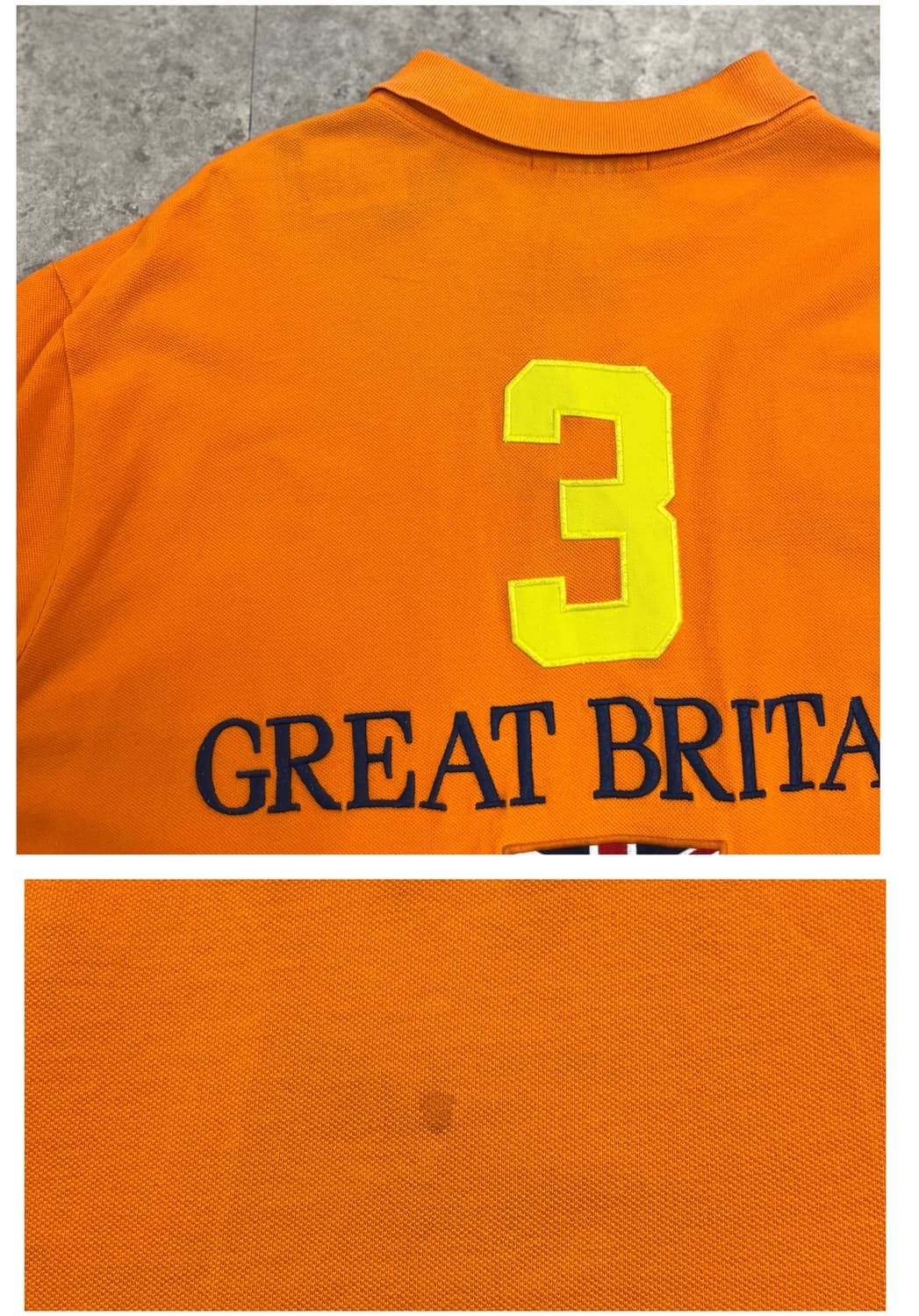 폴로 랄프로렌 빅포니 반팔 카라티 오렌지 2XL #csz3150 상품이미지9