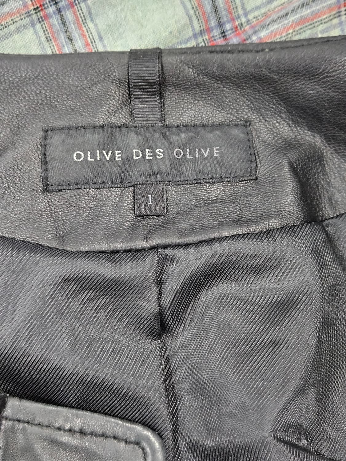 올리브데올리브(Olive des olive) 양가죽 자켓  상품이미지4