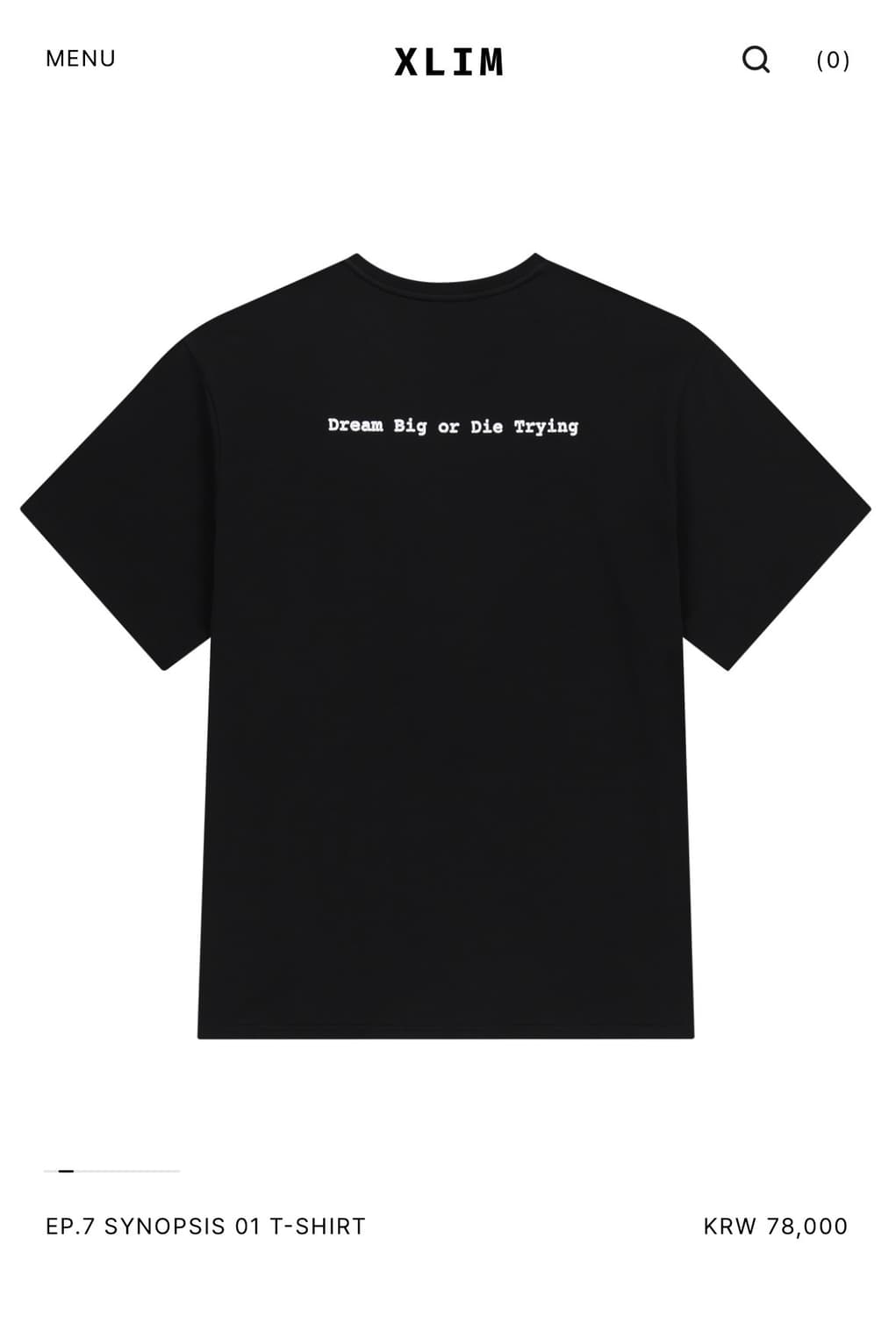 xlim synop7 01 T-shirt  상품이미지1