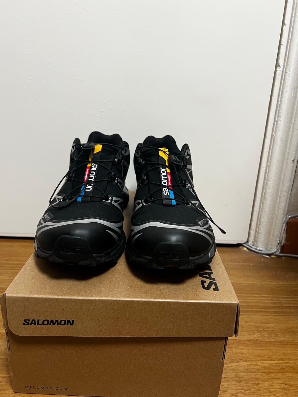 살로몬 XT-6 고어텍스 블랙 실버 (280) 민트급 판매 상품이미지2