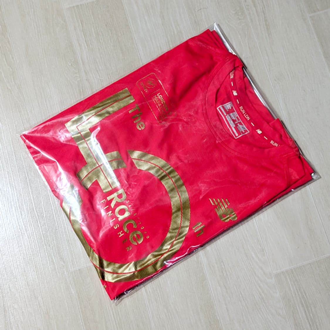 뉴발란스 / 런던 마라톤 40주년 기념 티셔츠 (L) 상품이미지6