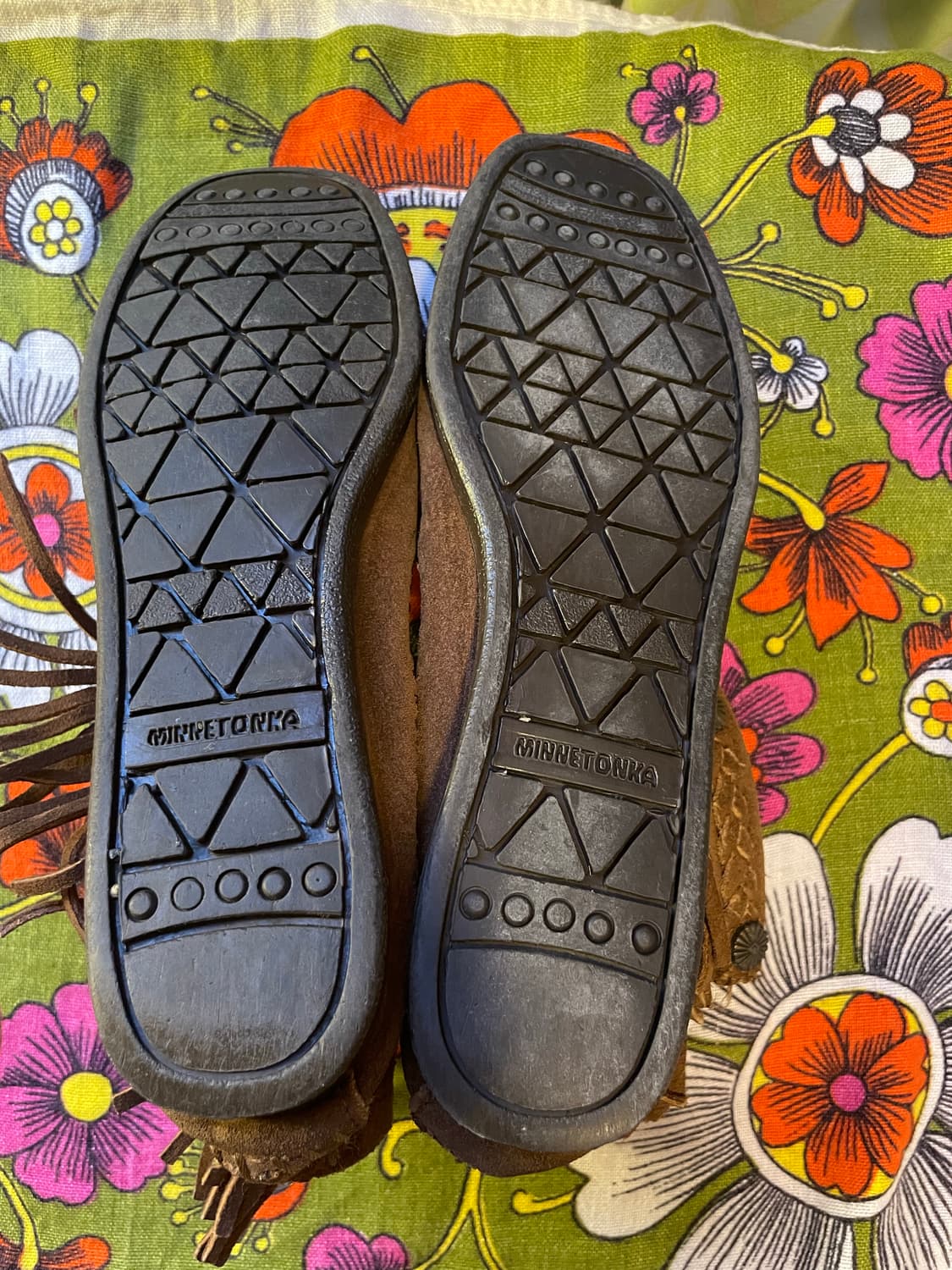 MINNETONKA Suede Fringe Ankle Moccasin B 상품이미지7