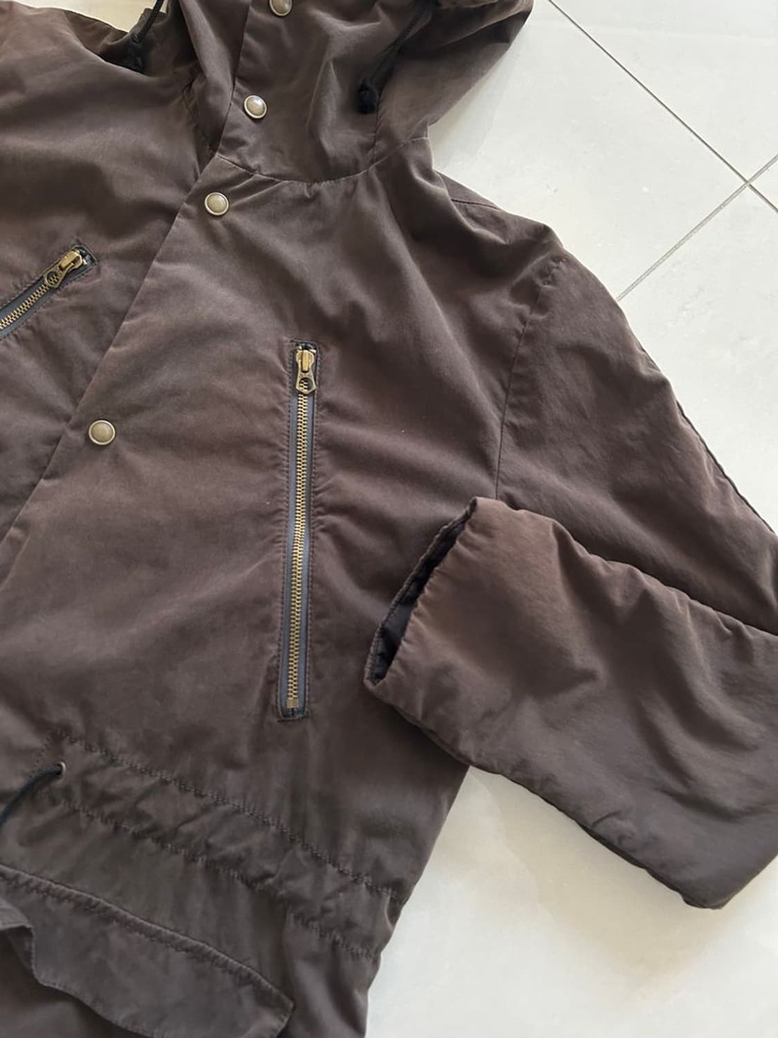 HOODED MODS COAT 후드 달린 모드 코트 상품이미지3