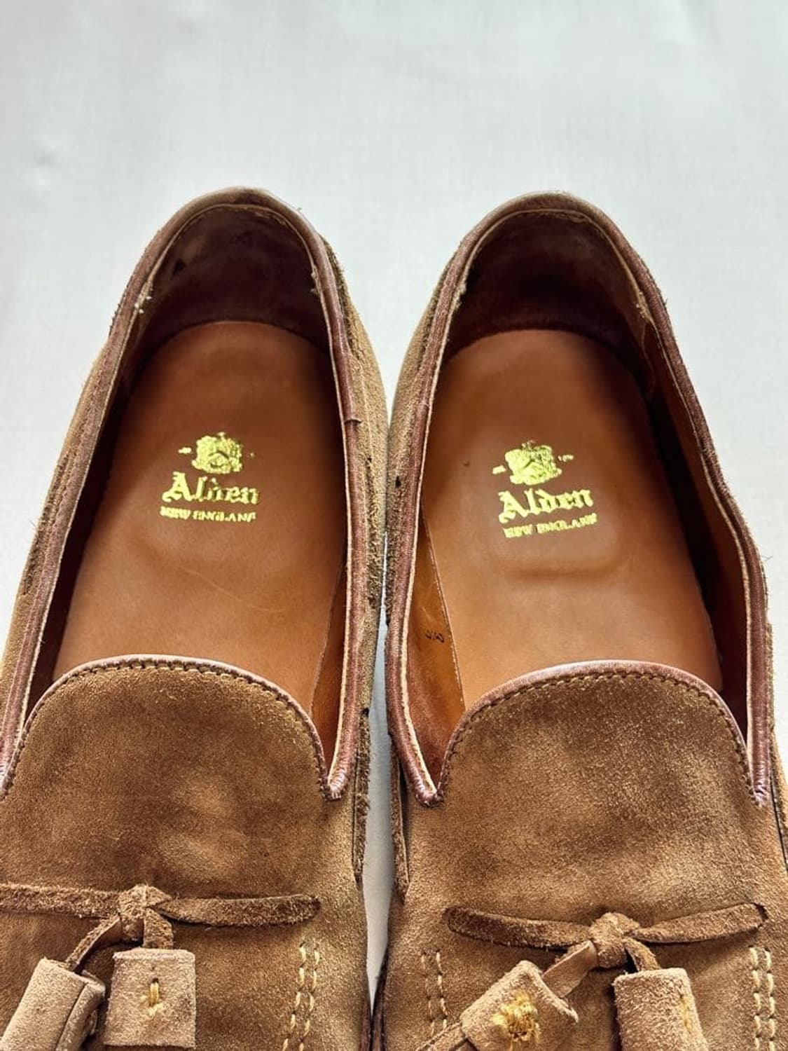 알든 alden 3403 스웨이드 테슬로퍼 상품이미지7